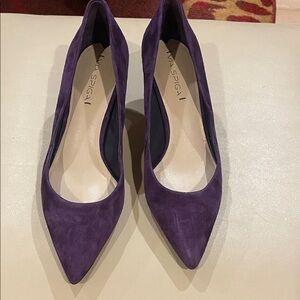 Via Spiga Deep Purple Heels 10